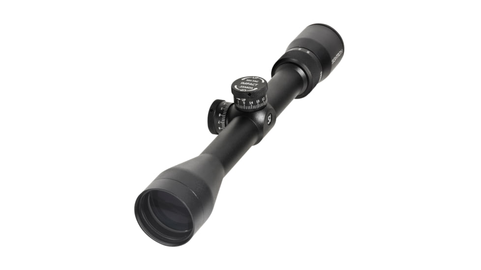Sightron SI Hunter 3-9x40 Rifle Scope with Mil-Dot Reticle and .25 MOA exposed Tactical Turrets, 31009