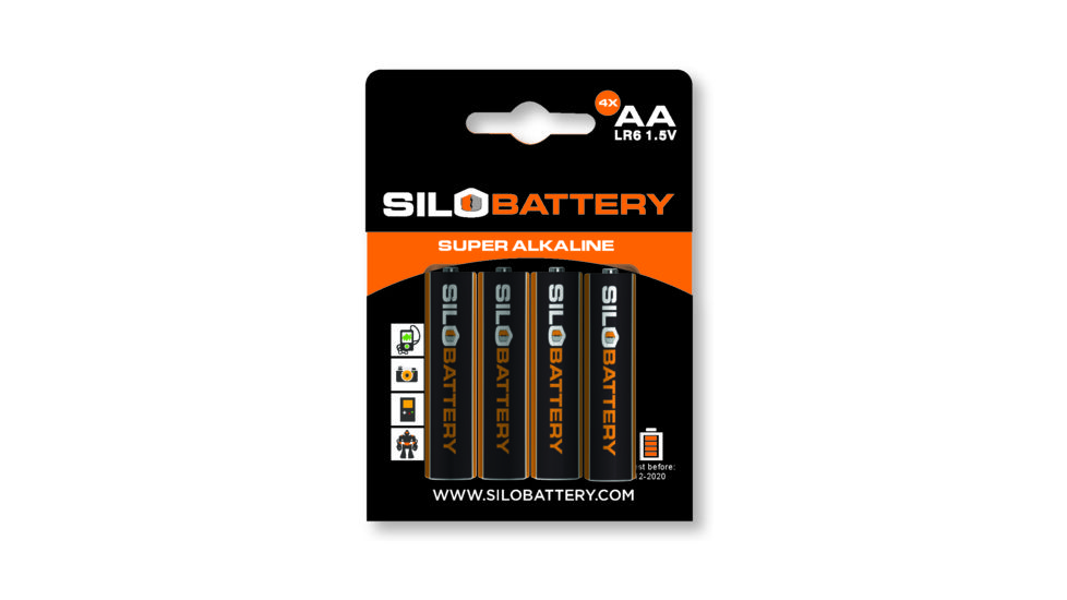 SILO AA Battery, Orange SKI-AA Battery