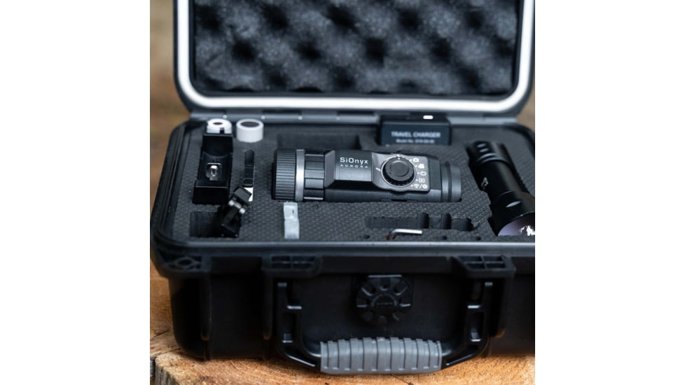 SiOnyx Aurora Black Color Digital Night Vision Camera Unchartered Kit, Black, K013900