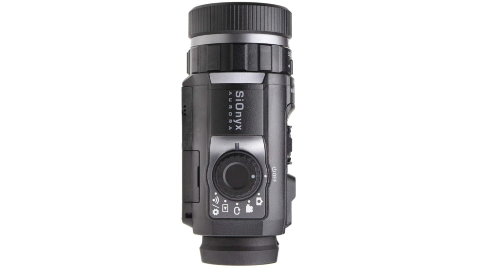SiOnyx Aurora BLACK Night Vision Monocular w/ Picatinny Rail Mount, Black, C011200