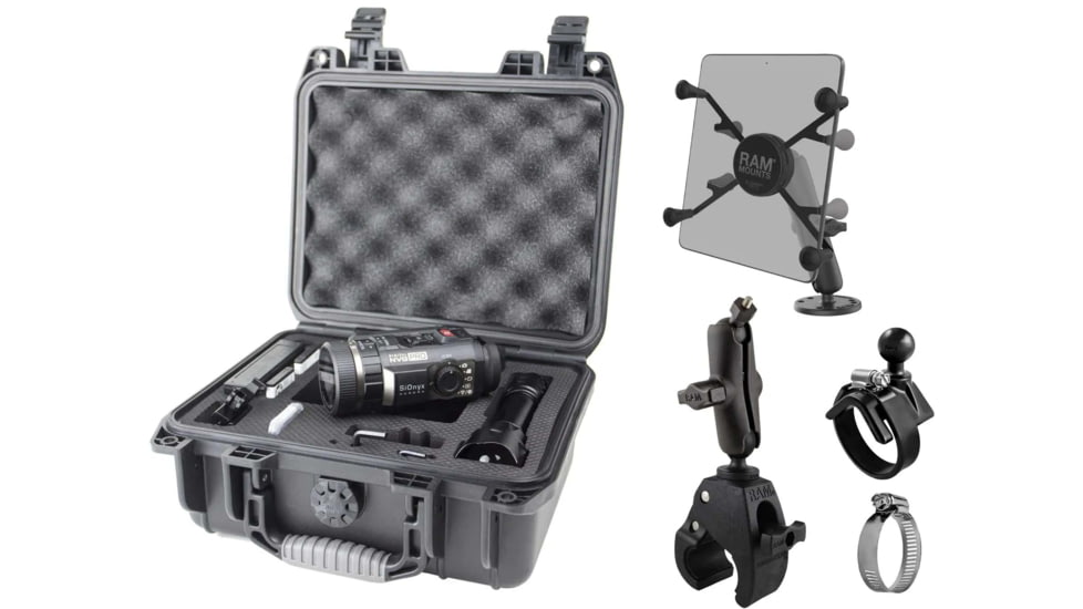 SiOnyx Aurora Pro Color Digital Night Vision Camera Unchartered Kit, Black, K014000