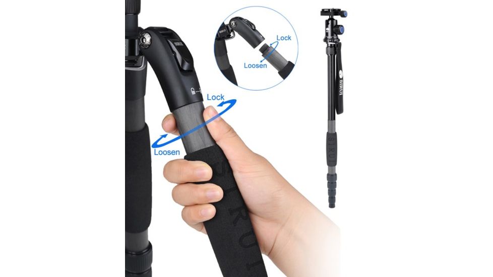 Sirui A1205Y Tripod + Y-11Head, Gray SUA1205Y