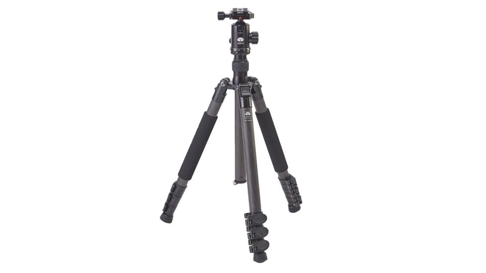 Sirui ET-2204 Carbon Fiber Tripod With E-20 Ball Head, Gray SUET2204