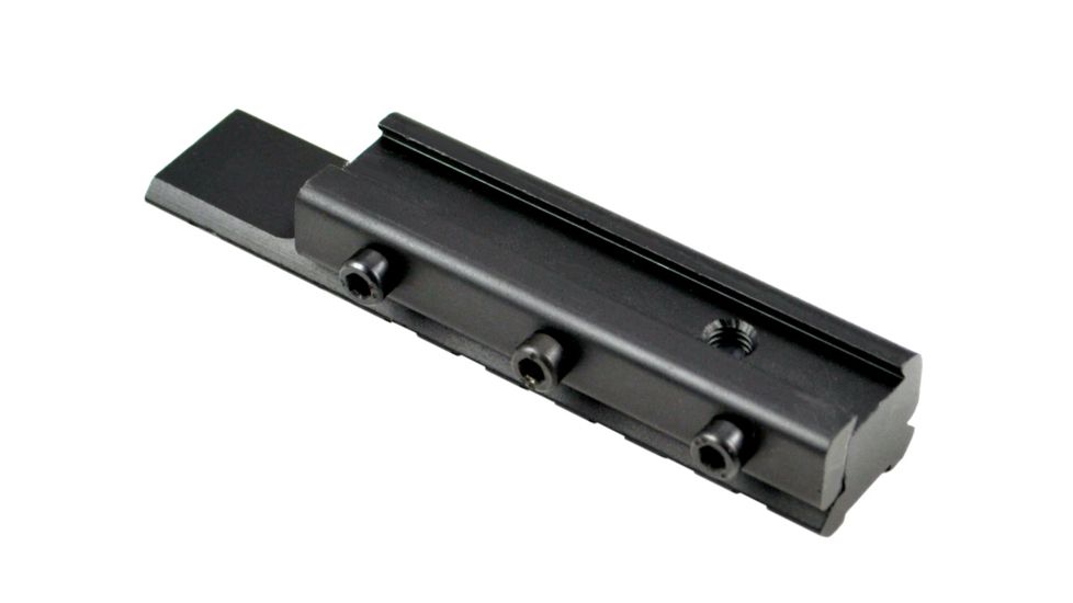 Sniper AR Style Flat Top Extended Dovetail / Picatinny Adapter, Black MAPRA