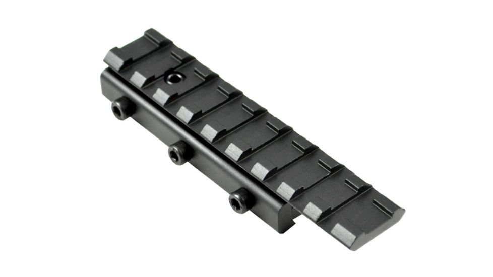 Sniper AR Style Flat Top Extended Dovetail / Picatinny Adapter, Black MAPRA