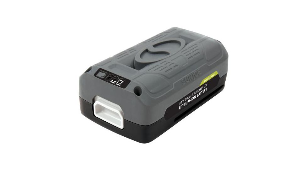 Snow Joe iON EcoSharp PRO 40 V 2.0 Ah Lithium-Ion Battery, Gray/Black iBAT40-LTE