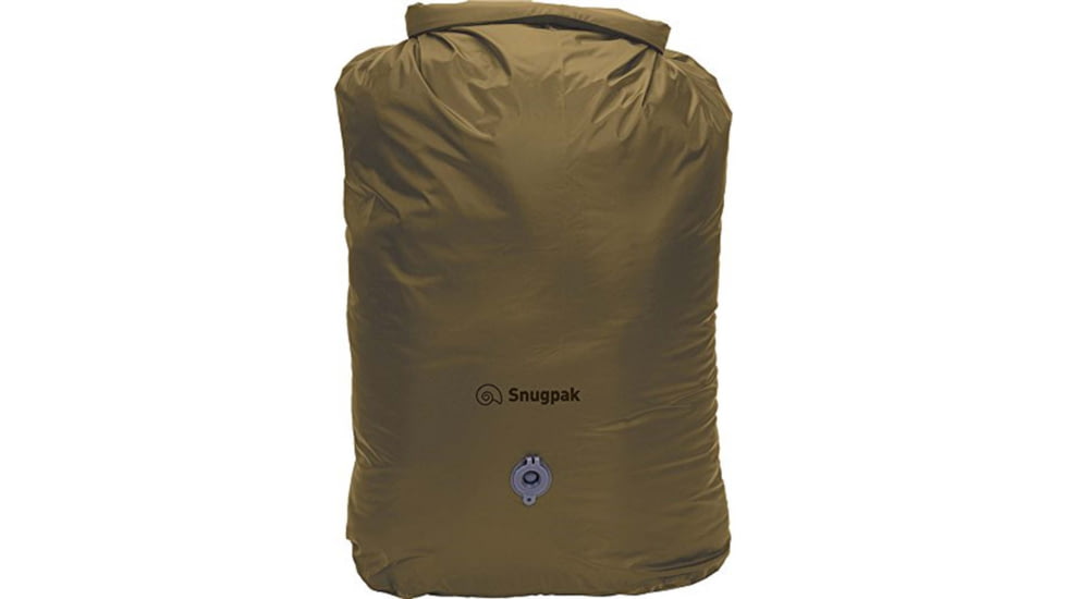 SnugPak Dri-Sak With Air Valve - 40L - Coyote, Coyote, 80DS02CB-40LAIR