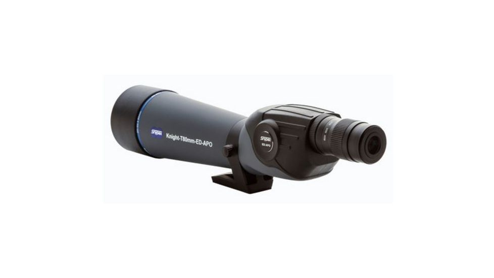 Snypex Knight T80: 20-60x80mm Ed-Apo Dual Speed Straight Spotting Scope,Gray SNY T80