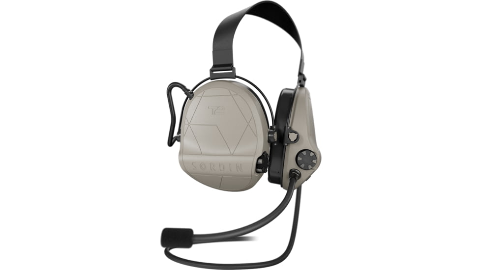 Sordin Supreme T2 CC Memory Foam Neckband, Tan, 304005-20P