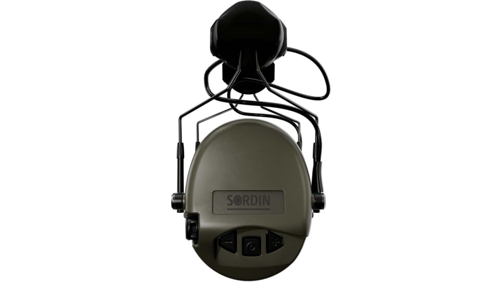 Sordin Supreme MIL AUX Headset, ARC, Green Cups, 530449