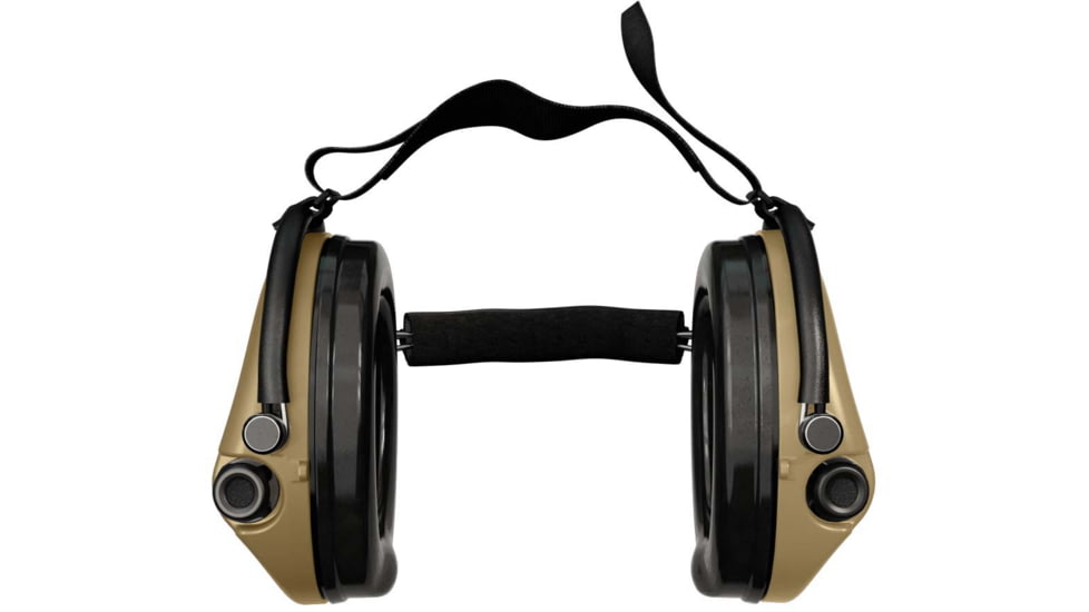 Sordin Supreme MIL AUX Headset, Neckband, Beige Cups, 500784
