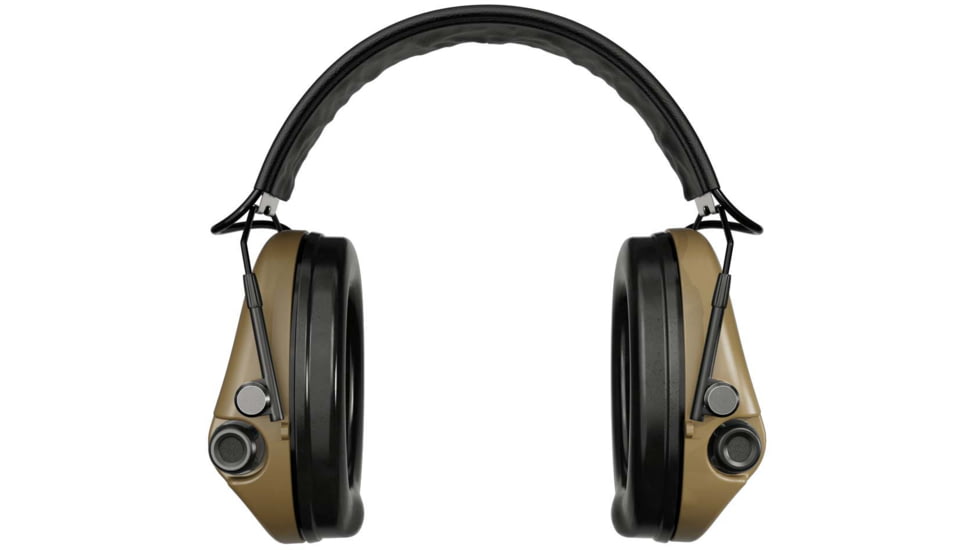 Sordin Supreme MIL AUX Headset, Slim Headband, Beige Cups, 500782