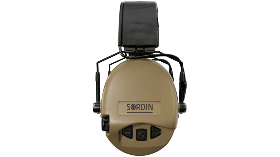 Sordin Supreme MIL AUX SFA Headset, Beige Cups, 530457