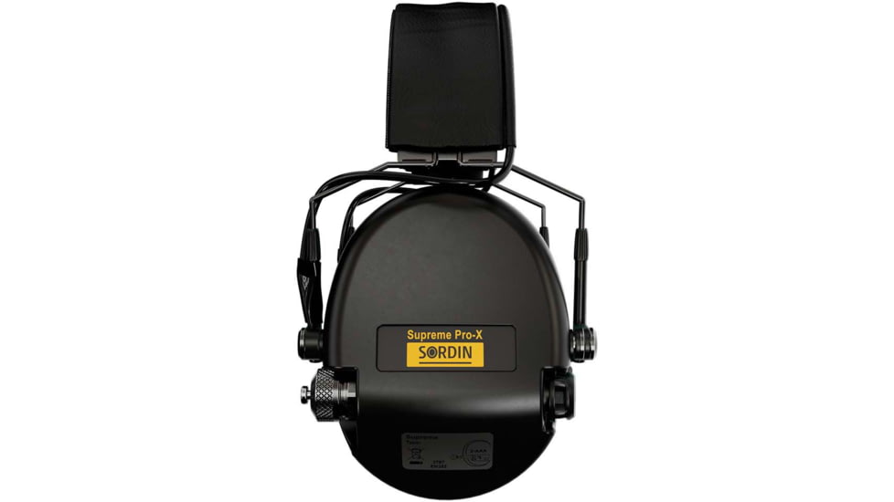 Sordin Supreme Pro-X SFA Headset, Black Cups, 520532