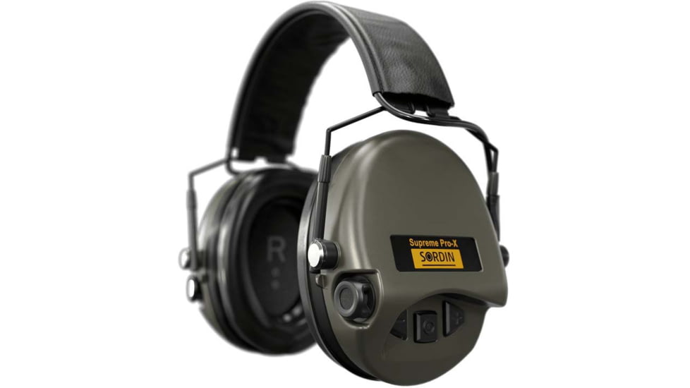 Sordin Supreme Pro-X SFA Headset, Green Cups, 520533