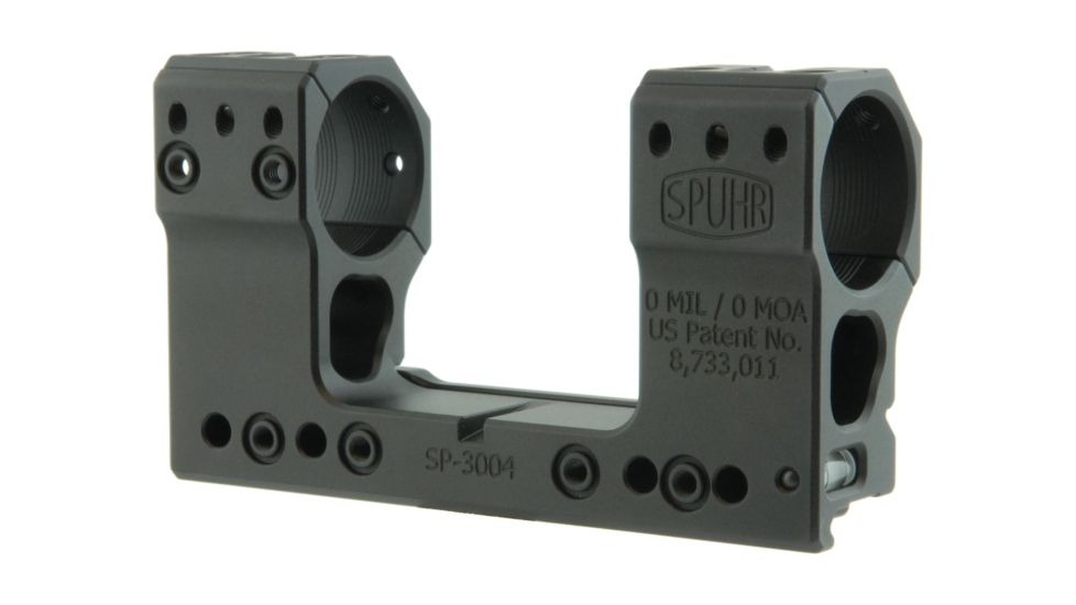 Spuhr 30mm H48mm  Rifle Scope Mount for Picatinny Rail, Black SP-3004