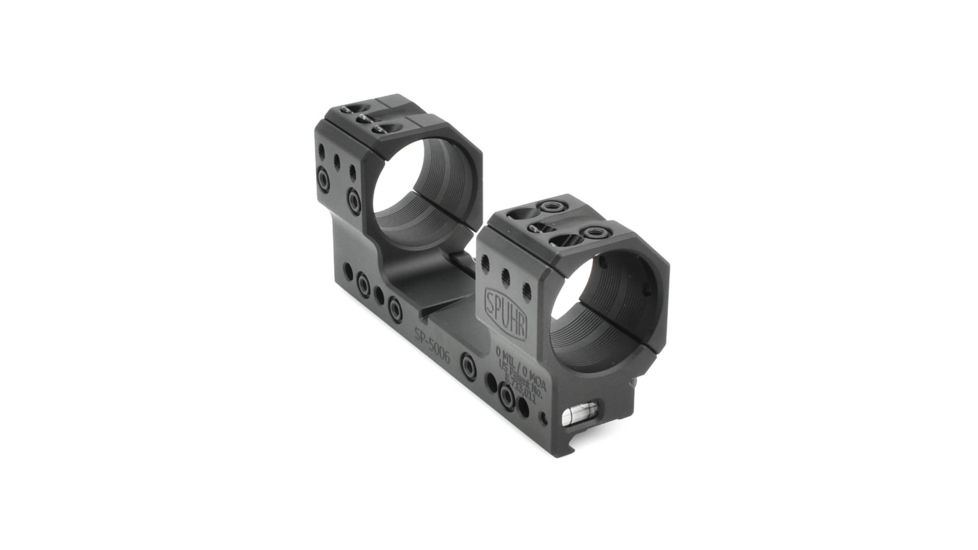 Spuhr 35mm Rifle Scope Mount, Black, Height- 34mm/1.35in, SP-5006