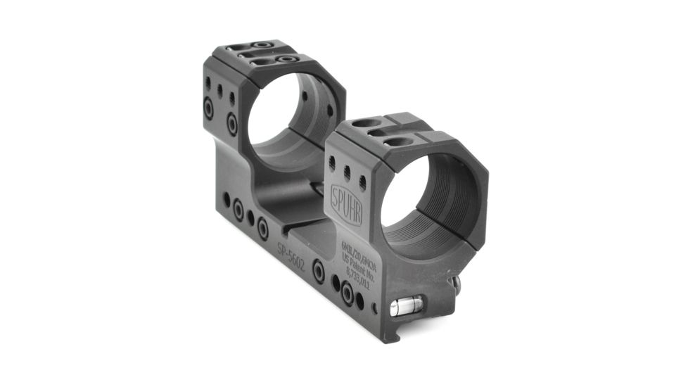 USED Spuhr 35mm Rifle Scope Mount, Black, Height- 38mm/1.5in, SP-5602, EDEMO1, Used, Condition Like New, Inspect and Rebox
