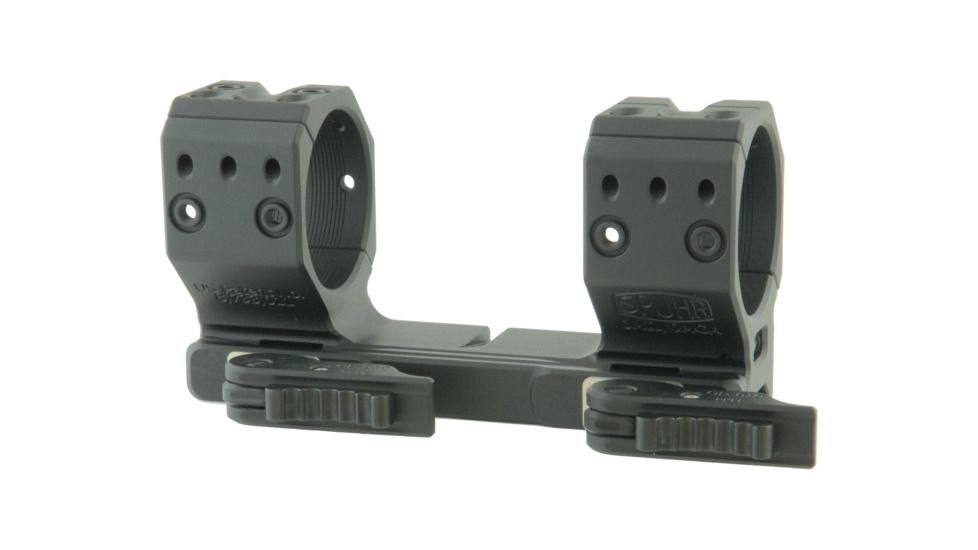 Spuhr 40mm H38mm 0MIL/0MOA Quick Detachable Rifle Scope Mount, Black, QDP-7002