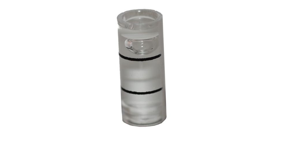 Spuhr 5mm Clear Vial for Separate Rings, Black 1006852