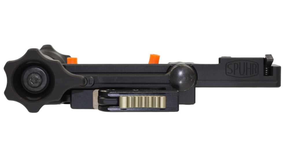 Spuhr Ballistic Adjustable Rifle Scope Mount for Aimpoint M4, Black, SM-101QD