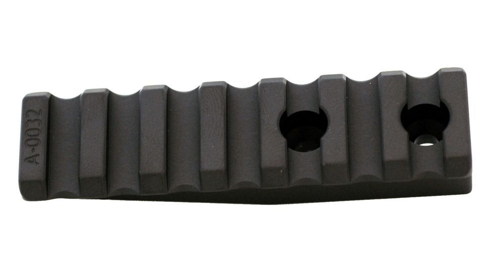 Spuhr Picatinny Rail - Height 14 mm/.55in/Length 75mm/2.95in, Black, 2 Hole 1006836