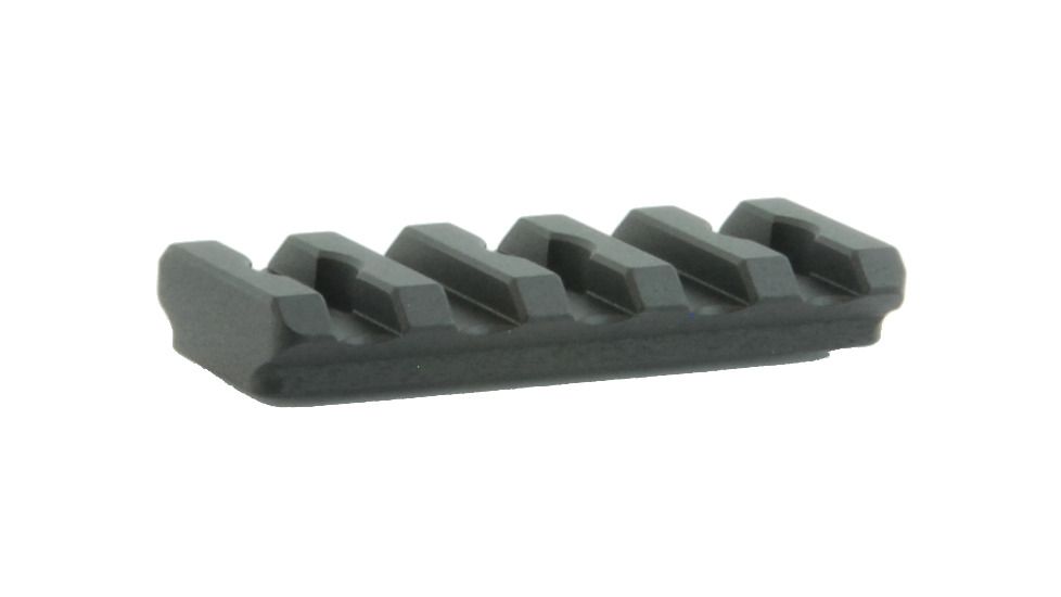 Spuhr Picatinny Rail - Height 8mm/0.315in/Length 55mm/2.16in, Black, 3 Hole 1006820