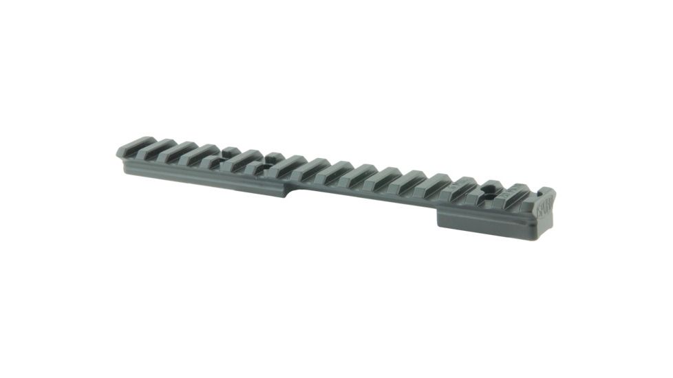 Spuhr Remington 700 Extended Scope Base, Short Action, 20 MOA, Black 7340150706401