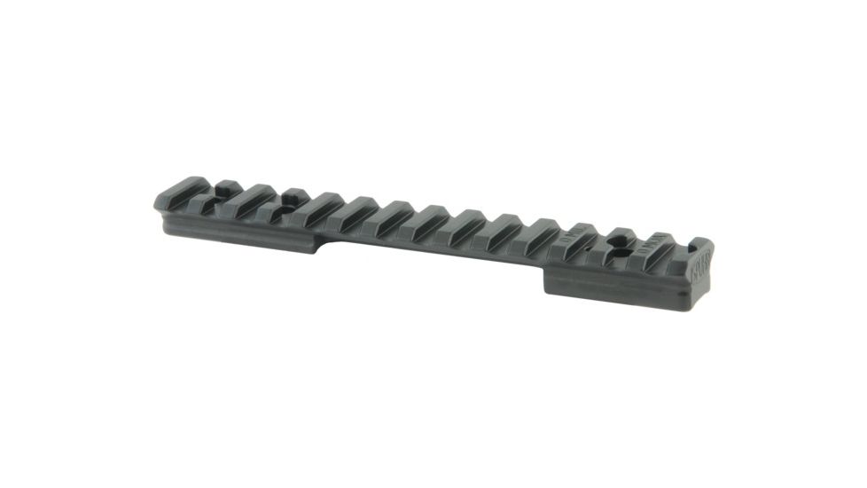 Spuhr Remington 700 Scope Base, Short Action, 0 MOA, Black 7340150706302