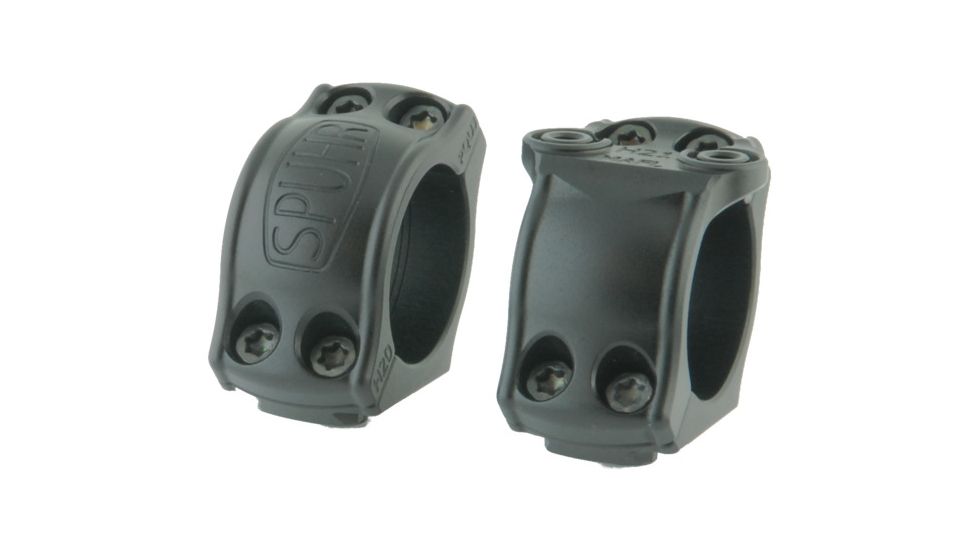 Spuhr Sako Hunting Rings, 1in, Black 7340150706159