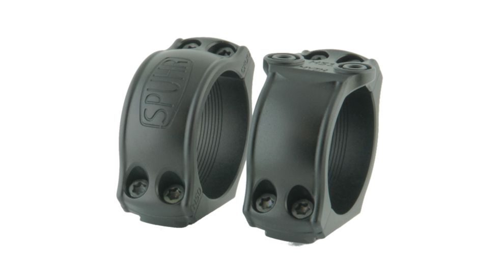 Spuhr Sako Hunting Rings, 35mm, Black 7340150706241