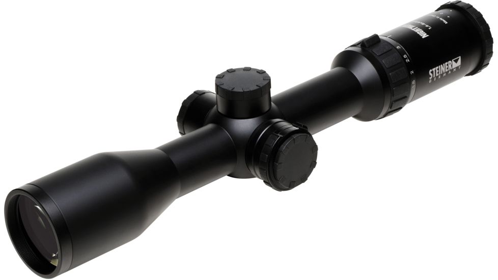 Steiner 1.6-8x42mm Nighthunter Xtreme Rifle Scope, 30mm, Matte Black 6142
