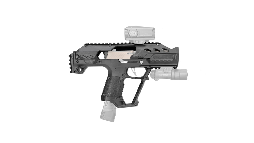 Strike Industries SMC Charlie Top Rail, SIG P320, Black, 0, SI-SMC-C-P320-TRAIL