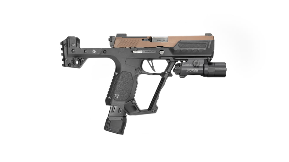 Strike Industries SMC Charlie Top Rail, SIG P320, Black, 0, SI-SMC-C-P320-TRAIL