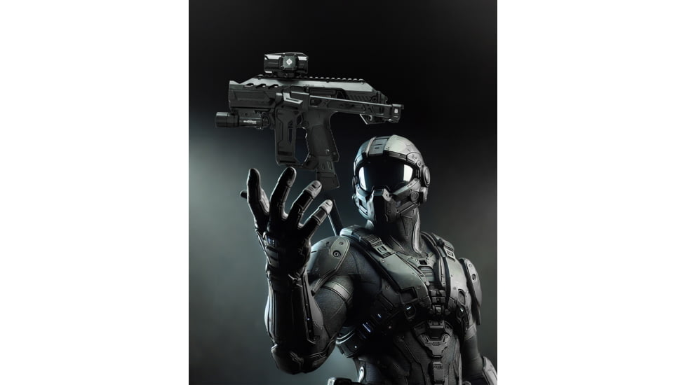 Strike Industries SMC Charlie Top Rail, SIG P320, Black, 0, SI-SMC-C-P320-TRAIL