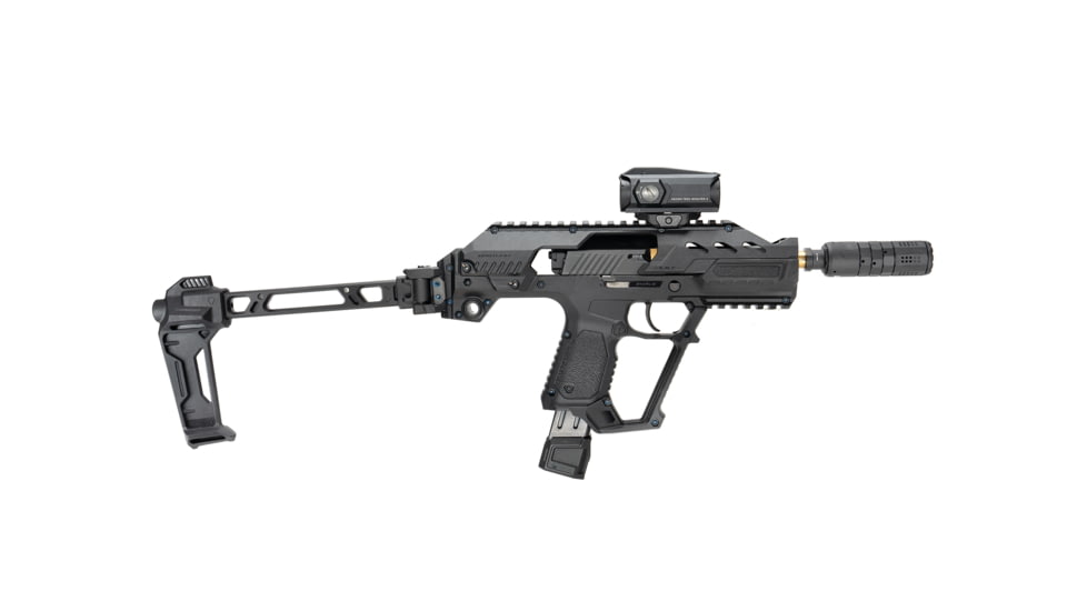 Strike Industries SMC Charlie Top Rail, SIG P320, Black, 0, SI-SMC-C-P320-TRAIL