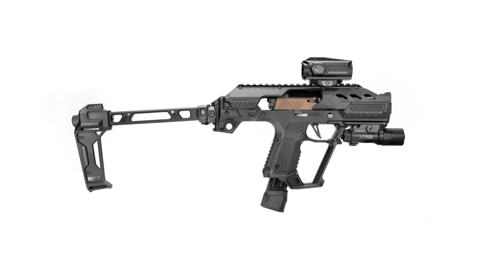 Strike Industries SMC Charlie Top Rail, SIG P320, Black, 0, SI-SMC-C-P320-TRAIL