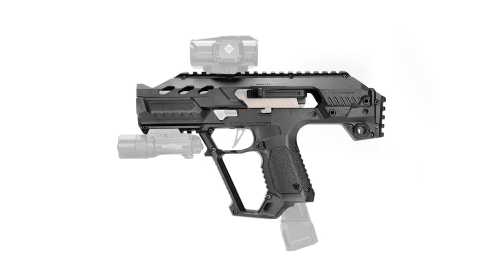 Strike Industries SMC Charlie Top Rail, SIG P320, Black, 0, SI-SMC-C-P320-TRAIL