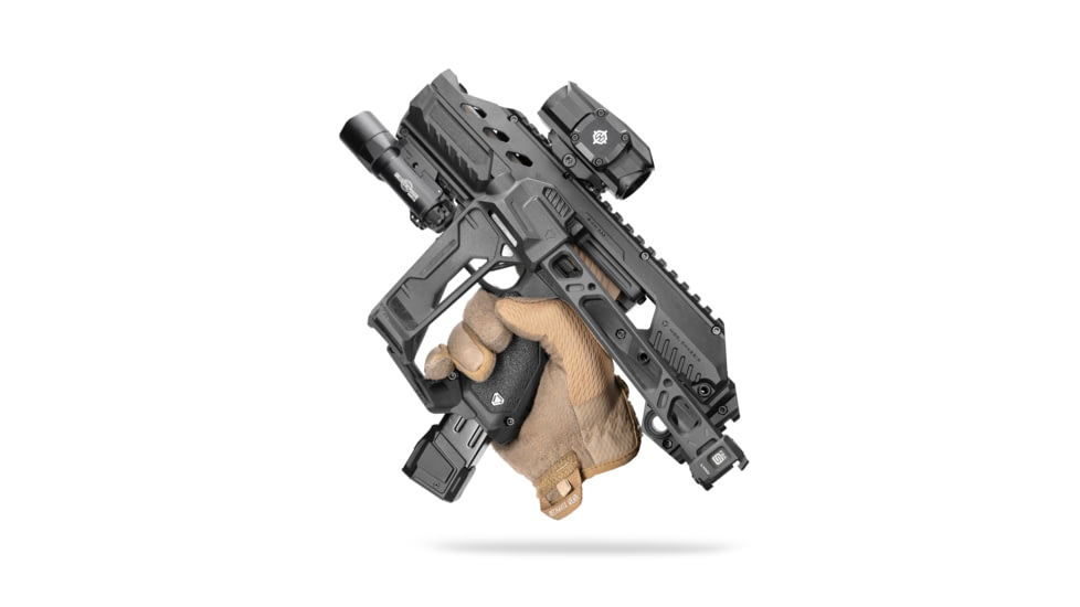 Strike Industries SMC Charlie Top Rail, SIG P320, Black, 0, SI-SMC-C-P320-TRAIL