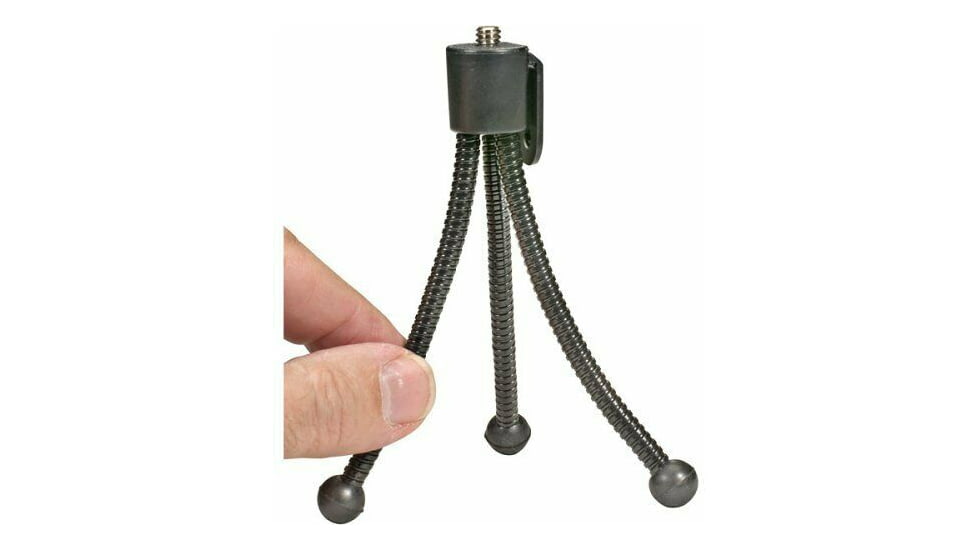 Sunpak 5- inch Flex Leg Mini-Spider Tripod, Black, 5, 620-786