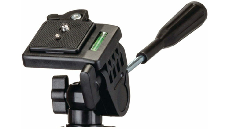 Sunpak 5400DLX 54- inch Tripod with 3-Way Pan Head for Digital Cameras, Black, 54", 620-540DLX