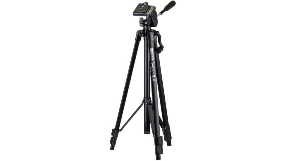 Sunpak 5400DLX 54- inch Tripod with 3-Way Pan Head for Digital Cameras, Black, 54", 620-540DLX