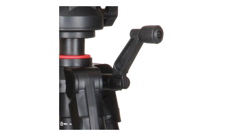 Sunpak Video Pro-M 4 Tripod with Fluid Head, Black, 65, 620-840