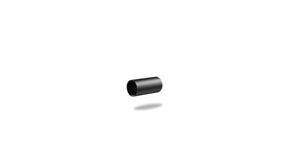 Swampfox 4 in Rifle Scope Sunshade, 44mm, Matte Black SS444