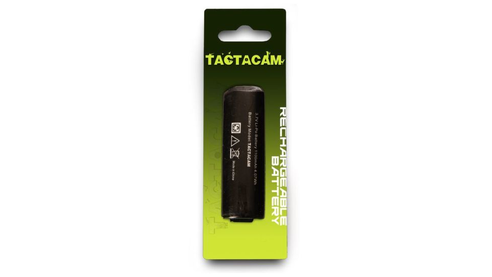 Tactacam Rechargable Battery for Tactacam 2.0, Black LBAT