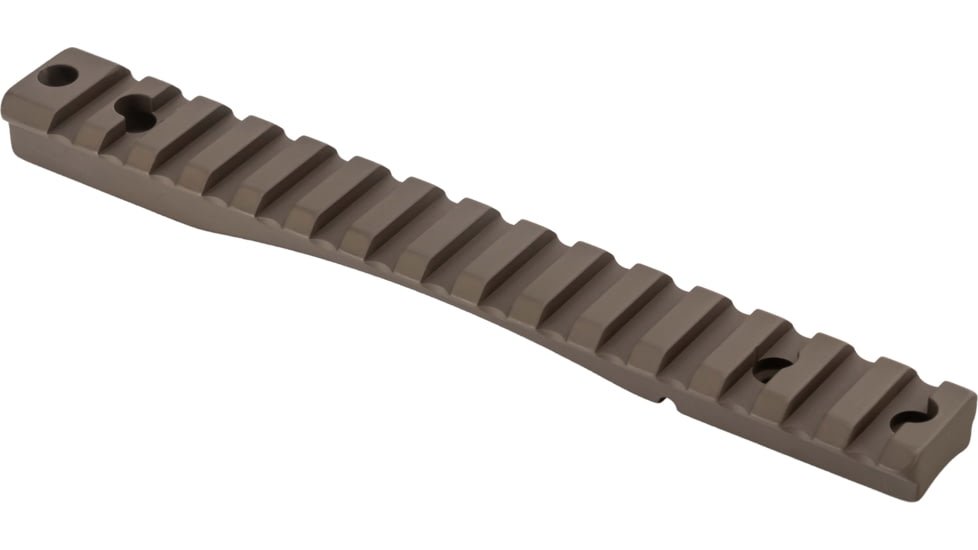 Tactical Precision Manufacturing TPM Remington 700 Scope Base Long Action 20, Patriot Brown, OSFA, SB-700-LA20-PBR