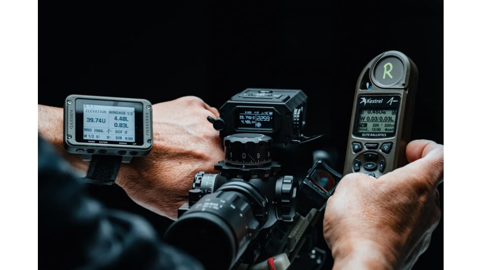 TANGOINNOS AB Elite Version FIRE4000 Ballistic 18mm Rangefinder, Black, TI-F4000-BLK