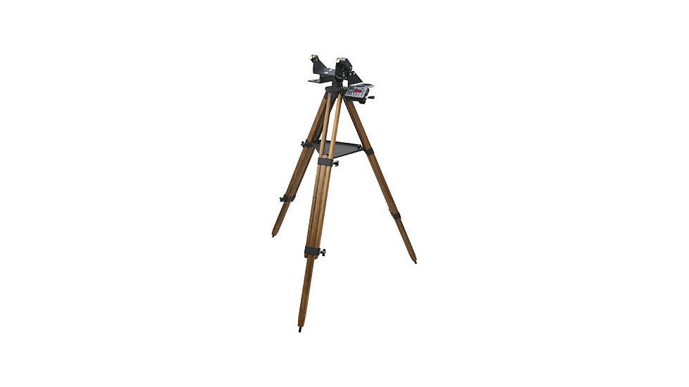 TeleVue Walnut Gibraltar Mount with Sky Tour Installed GWS-4013