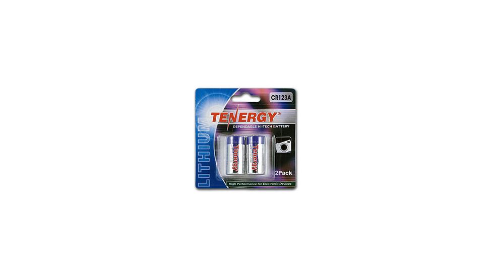 Tenergy Batteries- 2Pk, Cr123A 30407