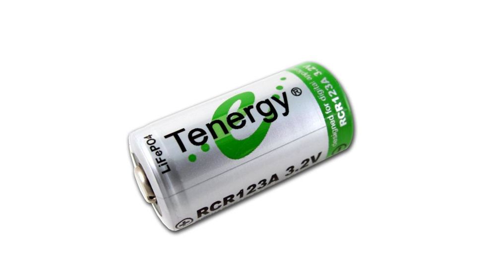 Tenergy RCR 750mAh Batteries w/Charger, Green and White 30203